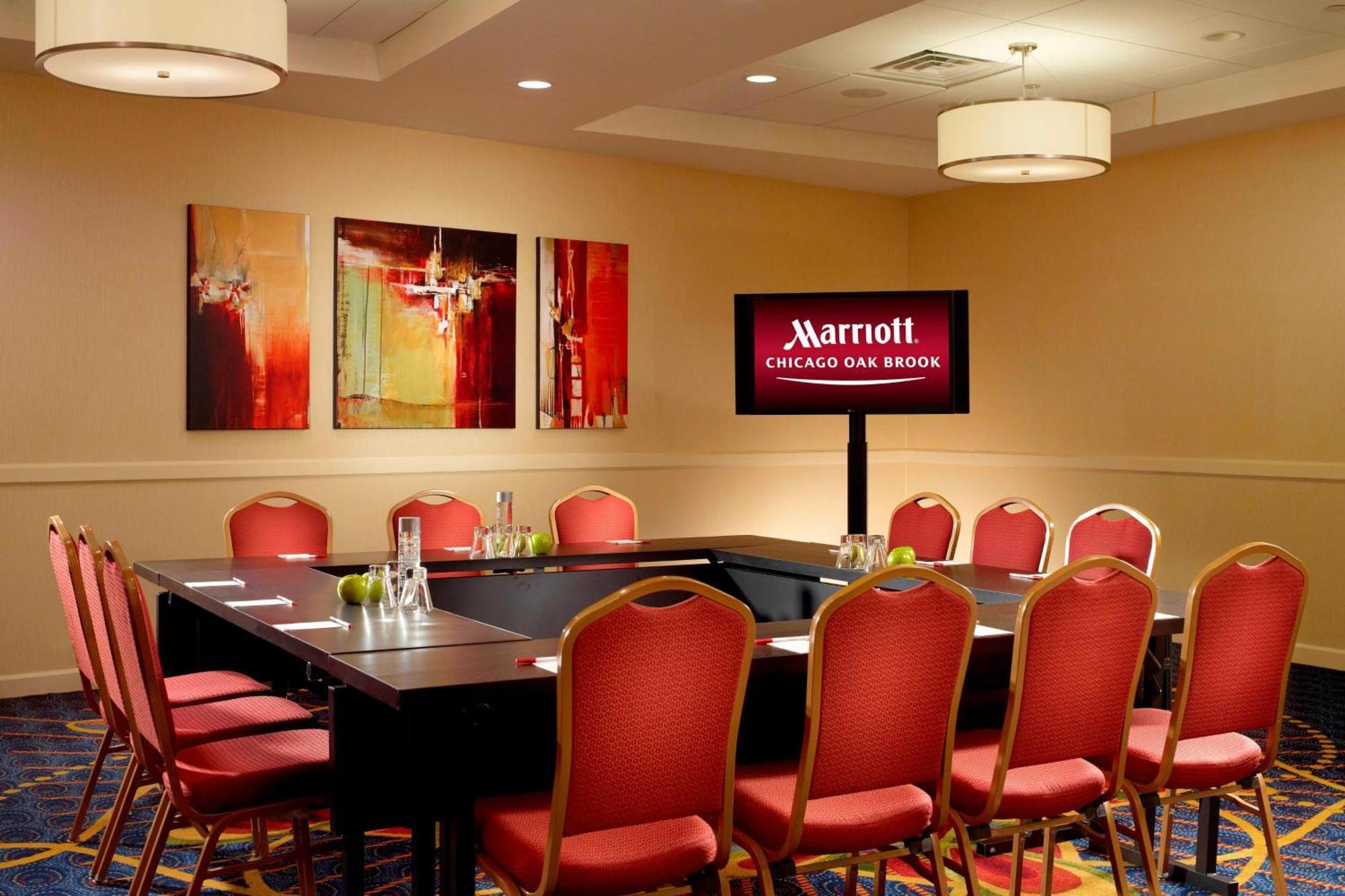 Hotel Chicago Marriott Oak Brook Exterior foto